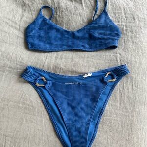 Abercrombie & Fitch Navy Bikini Set